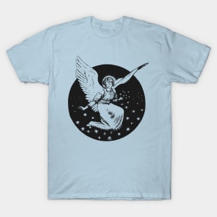 Victorian style Angel engraving T-Shirt